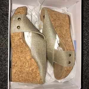 Final Price! NEW! Women’s 8.5 Wedge Heels Sandals